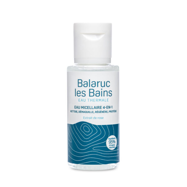 EAU MICELLAIRE 4-EN-1, nettoie, démaquille, régénère et protège MINI