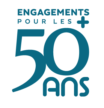 Engagement pour les plus de 50 ans Logo Engagement pour les plus de 50 ans