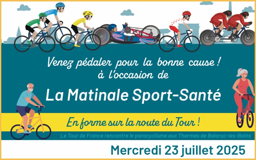 Evènement : matinale Sport-santé devant les thermes le 23 juillet 2025