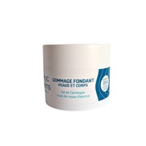 Gommage au sel de Camargue, à l'eau thermale et huile de noyau d'abricot 50ml