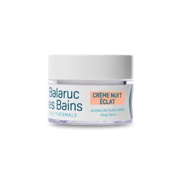 Crème nuit éclat AHA aloe vera anti taches