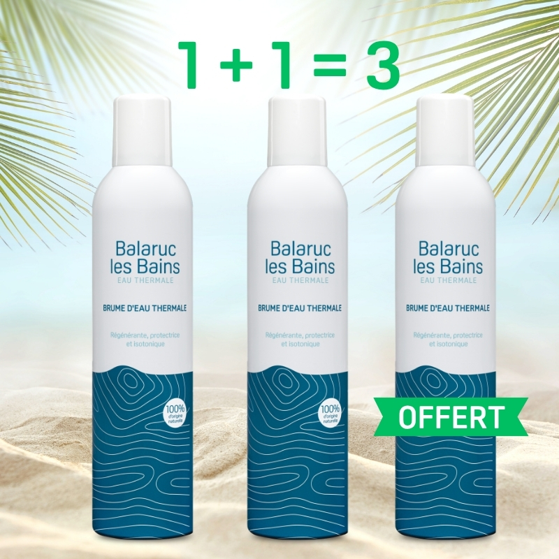 1+1 = 3 brume d'eau thermale