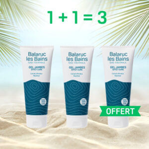 1+1 = 3 gel jambes effet frais